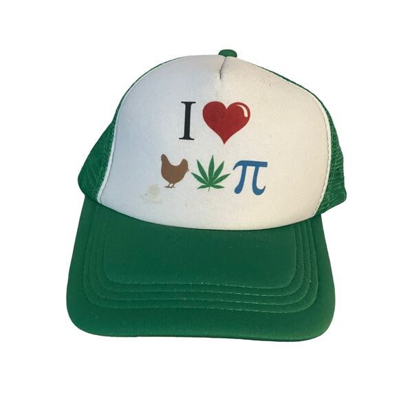 Vintage Other - I heart chicken pot pie trucker hat